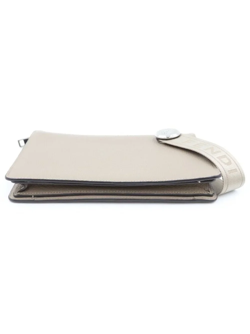 Fendi Chiodo Clutch Beige